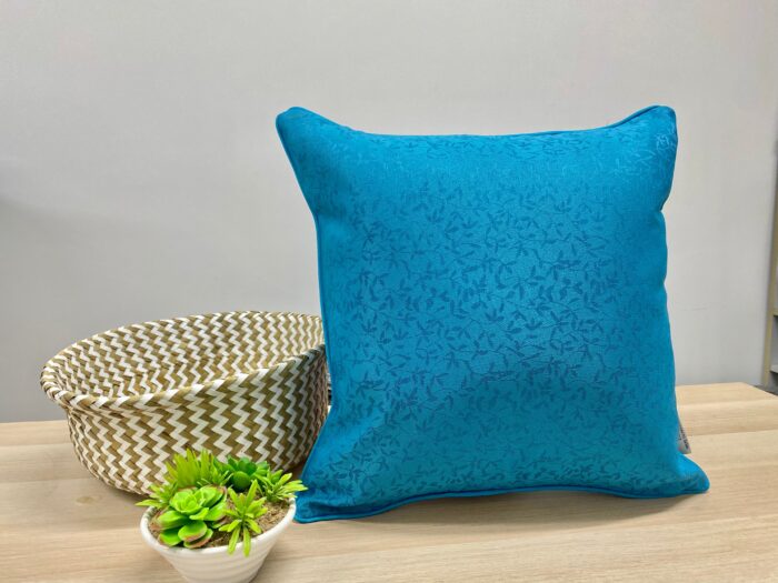 Cojín Jacquard Algodón Y Poliéster Con Diseño De Forma De Ramitas