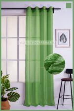 Cortina de Visillo Translucido Color Liso Poliéster Para Salón Y Dormitorio