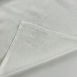 Cortina De Visillo Gasa Poliéster Con Estampado de Hojitas 150x260cm