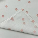 Cortina De Visillo Gasa Con Estampado De Puntitos Poliéster 150x260cm