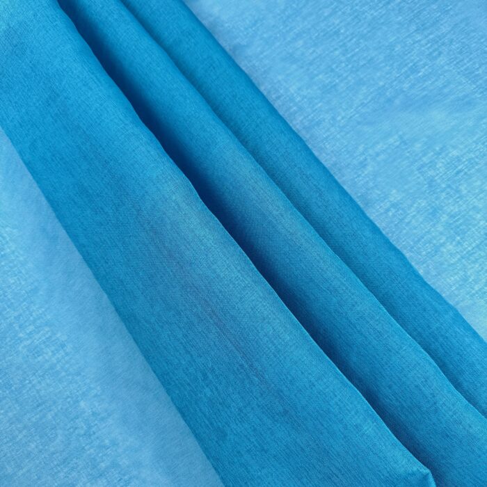 Cortina De Visillo Gasa Poliéster Con Diseño De Ramas En La Parte Superior