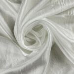 Cortina de Visillo Translucido Color Liso Poliéster Para Salón Y Dormitorio