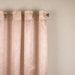 Cortina de Visillo Translucido Color Liso Poliéster Para Salón Y Dormitorio