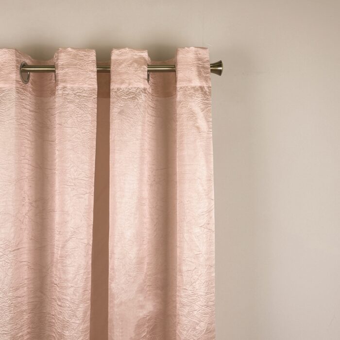 Cortina de Visillo Translucido Color Liso Poliéster Para Salón Y Dormitorio