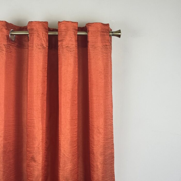 Cortina de Visillo Translucido Color Liso Poliéster Para Salón Y Dormitorio