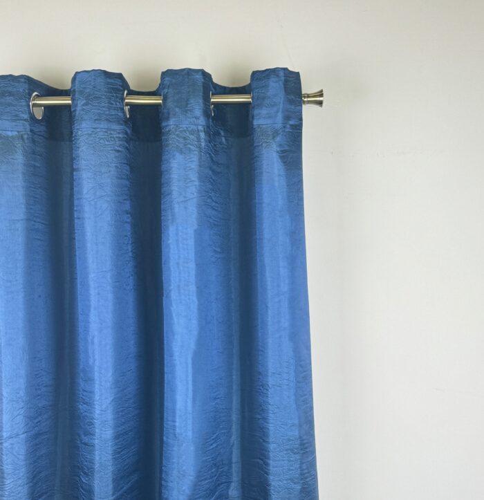 Cortina de Visillo Translucido Color Liso Poliéster Para Salón Y Dormitorio
