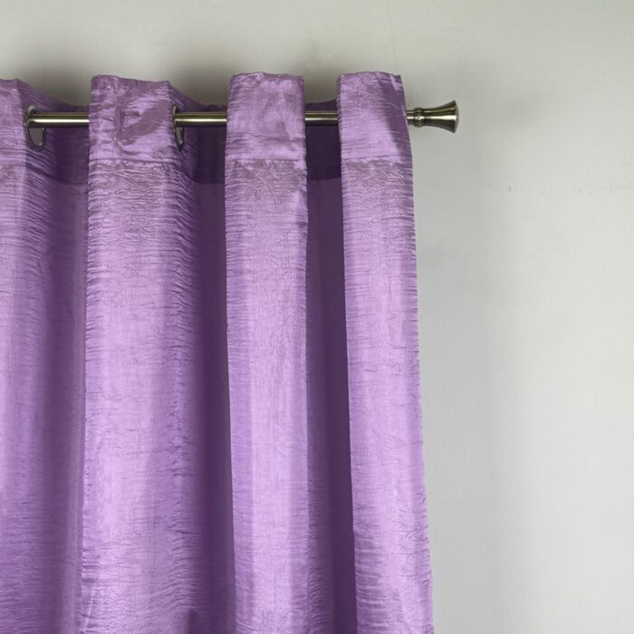 Cortina de Visillo Translucido Color Liso Poliéster Para Salón Y Dormitorio