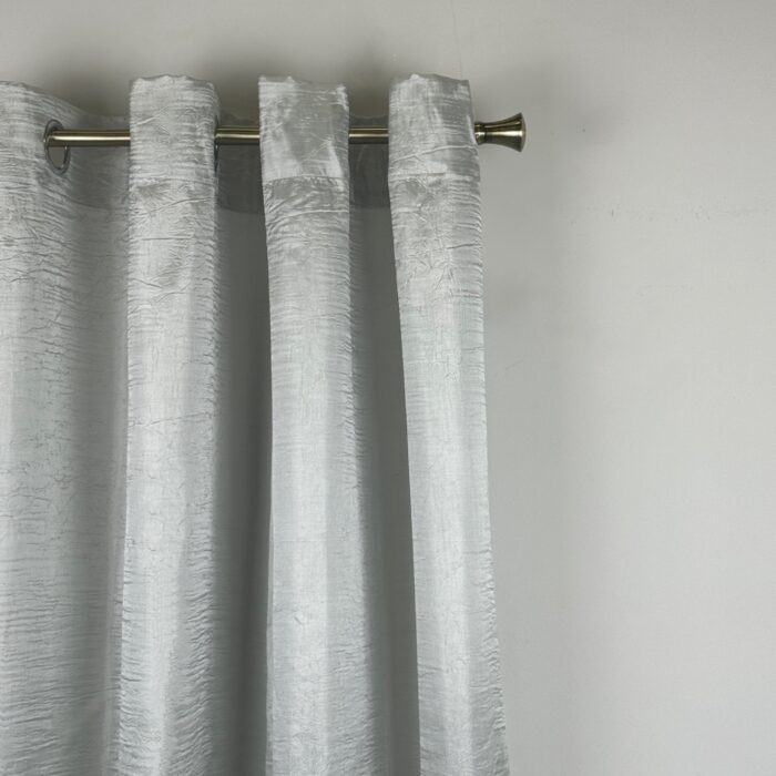 Cortina de Visillo Translucido Color Liso Poliéster Para Salón Y Dormitorio