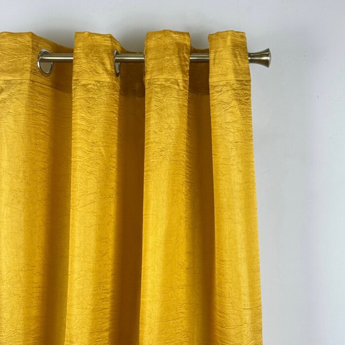 Cortina de Visillo Translucido Color Liso Poliéster Para Salón Y Dormitorio