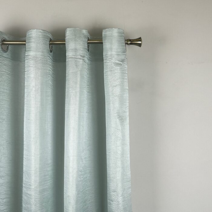Cortina de Visillo Translucido Color Liso Poliéster Para Salón Y Dormitorio
