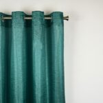 Cortina de Visillo Translucido Color Liso Poliéster Para Salón Y Dormitorio