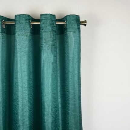 Cortina de Visillo Translucido Color Liso Poliéster Para Salón Y Dormitorio