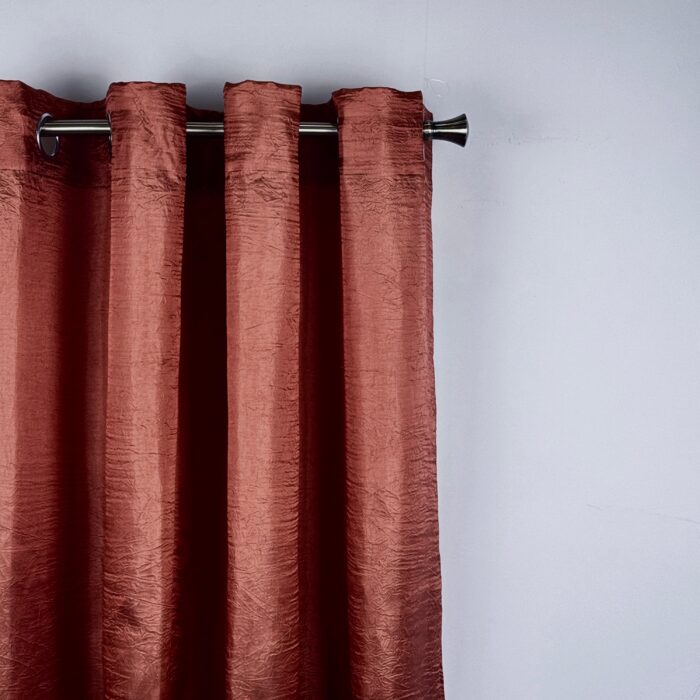 Cortina de Visillo Translucido Color Liso Poliéster Para Salón Y Dormitorio