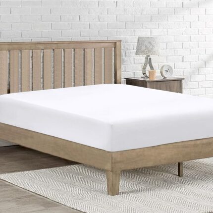 Bajera Ajustable Para Cama Con Diversos Tamaños 50% Poliéster 50% Algodón Blanco - VISTE TU HOGAR ONLINE