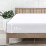 Bajera Ajustable Para Cama Con Diversos Tamaños 50% Poliéster 50% Algodón Blanco - VISTE TU HOGAR ONLINE