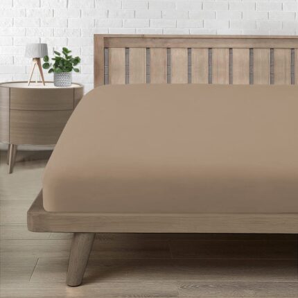 Bajera Ajustable Para Cama Con Diversos Tamaños 50% Poliéster 50% Algodón Camel - VISTE TU HOGAR ONLINE