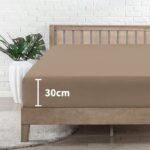 Bajera Ajustable Para Cama Con Diversos Tamaños 50% Poliéster 50% Algodón Camel - VISTE TU HOGAR ONLINE