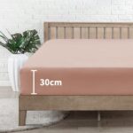 Bajera Ajustable Para Cama Con Diversos Tamaños 50% Poliéster 50% Algodón Rosa - VISTE TU HOGAR ONLINE