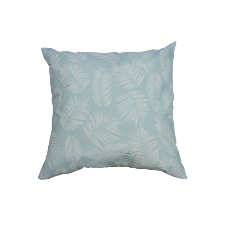 Cojín Algodón Y Poliéster Diseño De Plumas 45x45cm - Viste Tu Hogar