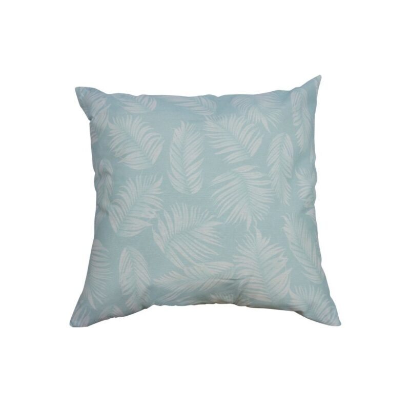 Cojín Algodón Y Poliéster Diseño De Plumas 45x45cm - Viste Tu Hogar