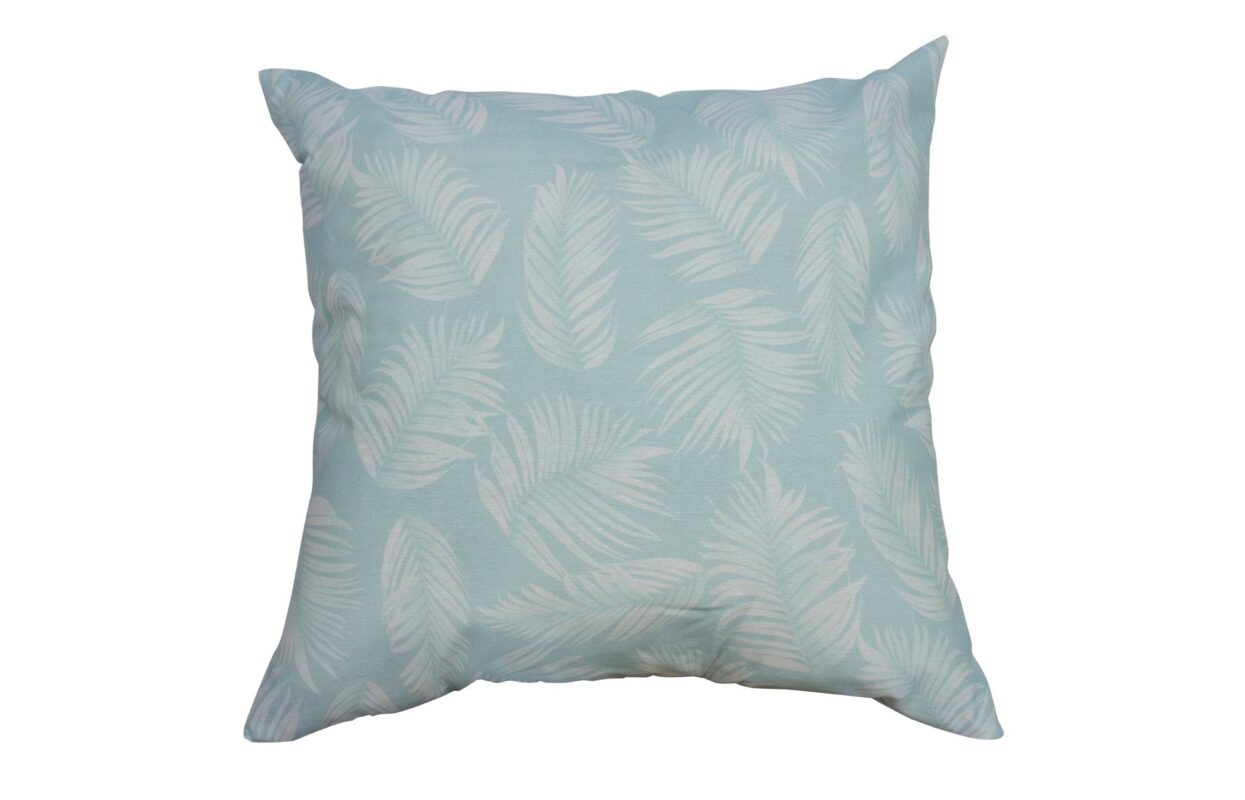 Cojín Algodón Y Poliéster Diseño De Plumas 45x45cm - VISTE TU HOGAR ONLINE