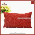 Cojín Con Diseño De Abanico Algodón Y Poliéster - VISTE TU HOGAR ONLINE