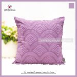 Cojín Con Diseño De Abanico Algodón Y Poliéster - VISTE TU HOGAR ONLINE