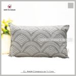 Cojín Con Diseño De Abanico Algodón Y Poliéster - VISTE TU HOGAR ONLINE