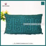 Cojín Con Diseño Laberinto Algodón Y Poliéster - VISTE TU HOGAR ONLINE