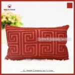 Cojín Con Diseño Laberinto Algodón Y Poliéster - VISTE TU HOGAR ONLINE