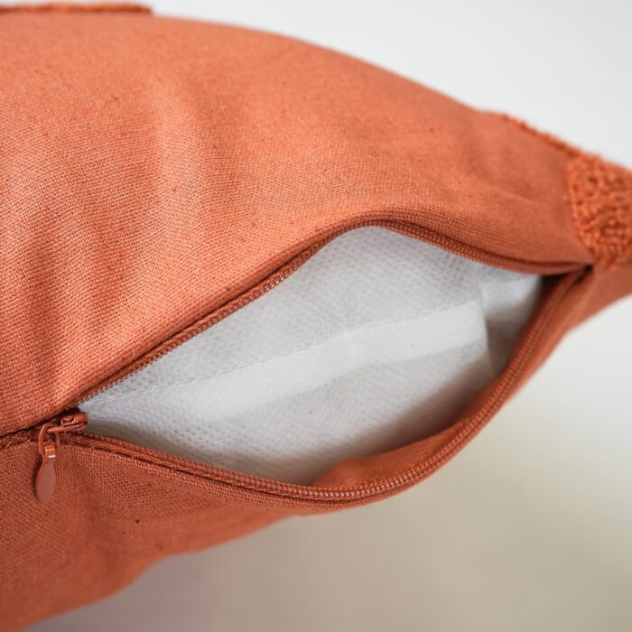 Cojín Con Pétalos bordados Algodón Y Poliéster - Viste Tu Hogar