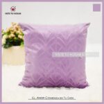 Cojín De Terciopelo Holandés De Invierno Poliéster Con Diseño Abanico - VISTE TU HOGAR ONLINE