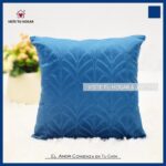 Cojín De Terciopelo Holandés De Invierno Poliéster Con Diseño Abanico - VISTE TU HOGAR ONLINE