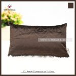Cojín De Terciopelo Holandés De Invierno Poliéster Con Diseño Abanico - VISTE TU HOGAR ONLINE