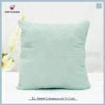 Cojín Gasa Con Diseño De Trébol Con Cuatro Hojas Algodón Y Poliéster - Viste Tu Hogar
