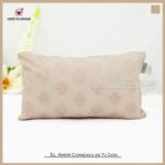 Cojín Gasa Con Diseño De Trébol Con Cuatro Hojas Algodón Y Poliéster - Viste Tu Hogar