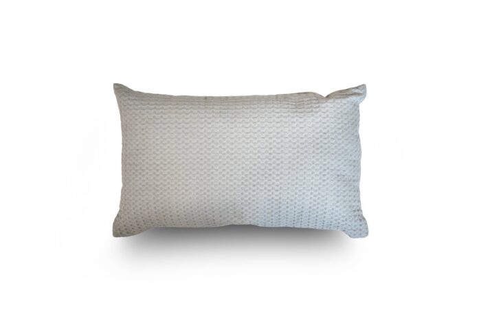 Cojín Jacquard Algodón Y Poliéster Con Diseño De Cuadritos Pequeños - VISTE TU HOGAR ONLINE