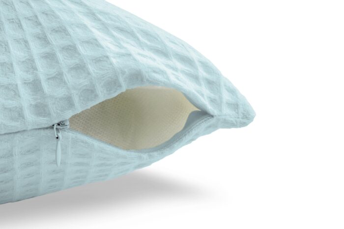 Cojín Jacquard Algodón Y Poliéster Con Diseño De Cuadritos Pequeños - VISTE TU HOGAR ONLINE