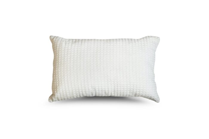Cojín Jacquard Algodón Y Poliéster Con Diseño De Cuadritos Pequeños - VISTE TU HOGAR ONLINE