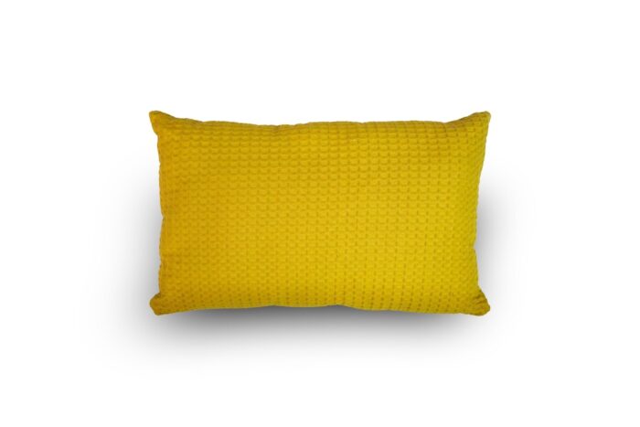 Cojín Jacquard Algodón Y Poliéster Con Diseño De Cuadritos Pequeños - VISTE TU HOGAR ONLINE
