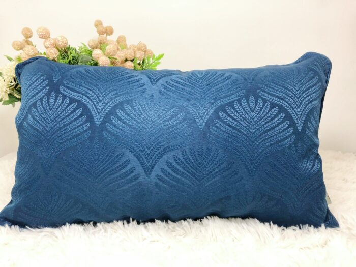 Cojín Jacquard Algodón Y Poliéster Con Diseño De Forma De Abanico - VISTE TU HOGAR ONLINE