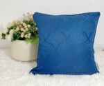 Cojín Jacquard Algodón Y Poliéster Con Diseño De Forma De Abanico - VISTE TU HOGAR ONLINE