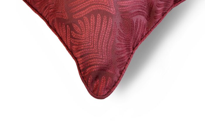 Cojín Jacquard Algodón Y Poliéster Con Diseño De Forma De Abanico - VISTE TU HOGAR ONLINE