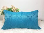 Cojín Jacquard Algodón Y Poliéster Con Diseño De Forma De Abanico - VISTE TU HOGAR ONLINE