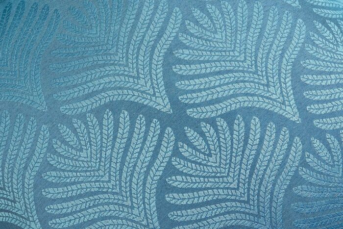 Cojín Jacquard Algodón Y Poliéster Con Diseño De Forma De Abanico - VISTE TU HOGAR ONLINE