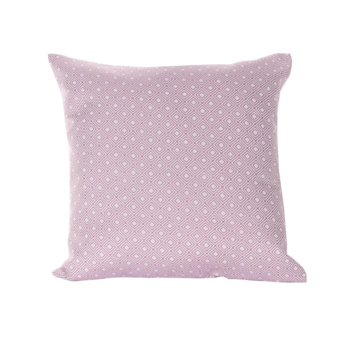 Cojín Jacquard Algodón Y Poliéster Con Diseño De Forma De Diamante - VISTE TU HOGAR ONLINE