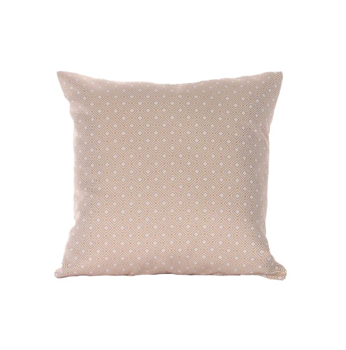 Cojín Jacquard Algodón Y Poliéster Con Diseño De Forma De Diamante - VISTE TU HOGAR ONLINE
