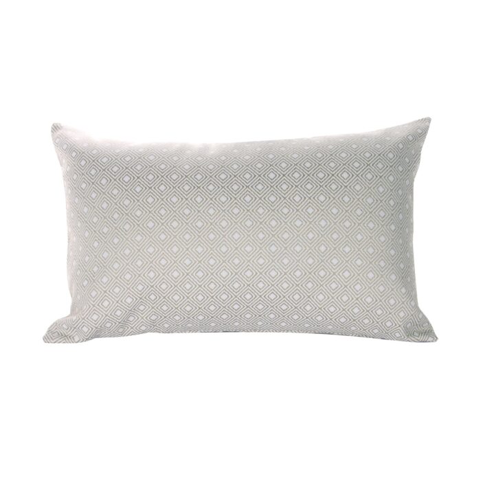 Cojín Jacquard Algodón Y Poliéster Con Diseño De Forma De Diamante - VISTE TU HOGAR ONLINE