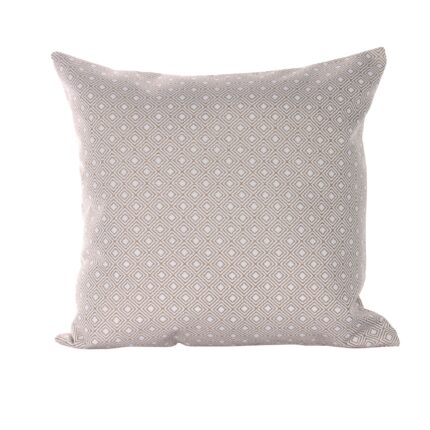 Cojín Jacquard Algodón Y Poliéster Con Diseño De Forma De Diamante - VISTE TU HOGAR ONLINE