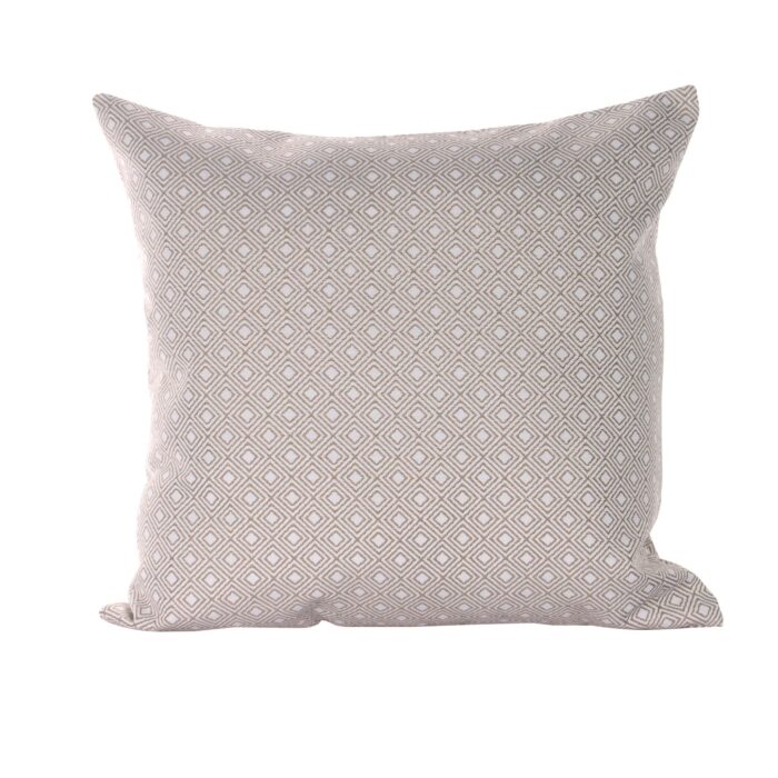 Cojín Jacquard Algodón Y Poliéster Con Diseño De Forma De Diamante - VISTE TU HOGAR ONLINE